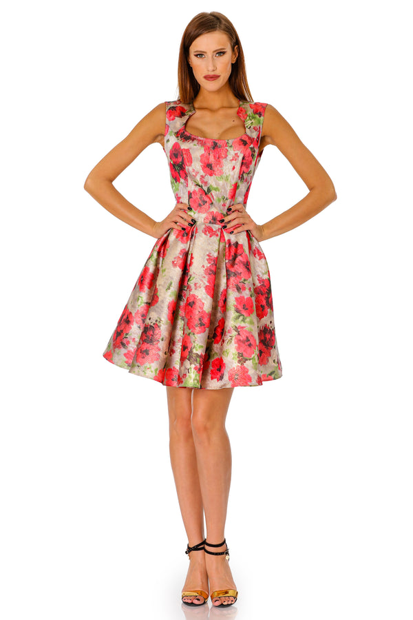 Rochie jacquard T-21